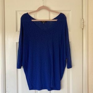 Royal Blue Mid Sleeve Shirt
